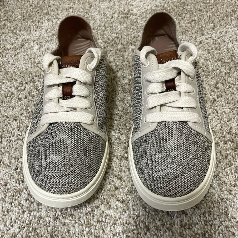 Olukai Women's Pehuea Li Lace Up Sneakers Size 6  Tapa Tapa